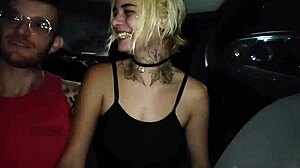 Monster cock dives deep into big ass for crossdressing blowjob and gay sex thrill.