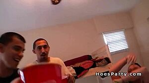 Students Party In Dorm Room With Big Tits And Monster Cock