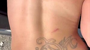 friends stepdaughter teases with sucking and ripped clothes in homemade blowjob