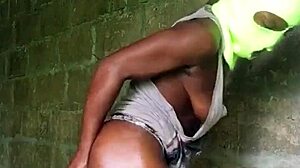 she casually buries three fingers deep in her hairy asshole whenever horniness strikes.