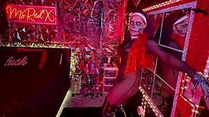 Sinister nun performs in Halloween hell