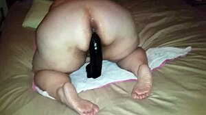 Why not stuff that huge dildo into your big butt and fat pussy? Big ass BBW Ambyr Parker craves toys!