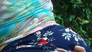 my latina wife with big ass got fucked in the woods