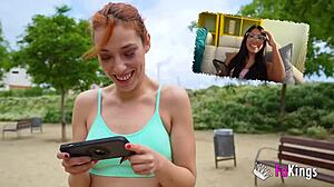 redhead milf veronica can't believe the size of don jorge's cock