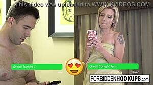 Este tipo cachondo folla a la hermana de su esposa! Tan tabú.