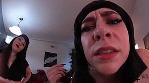 Giantesses devour tiny men in post-apocalypse fantasy 😱