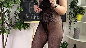 Sexual wellness - BDSM with curvy mature solo ass play