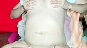 Companion savors my juicy pussy in great interracial fuck