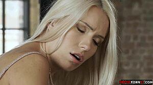 Beauty babe in lingerie waits for you, horny and nasty