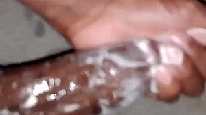 Superdarius Jerks Off Quickly Before Bed, Shooting Sloppy Cum