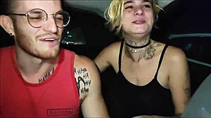 Monster cock dives deep into big ass for crossdressing blowjob and gay sex thrill.