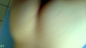 The Milf is Bent Over in Doggy Style Position for the Scene