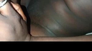 pretty ebony amateur enjoys sucking fingering with drummer boy