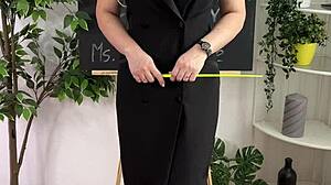 Sexual wellness - BDSM with curvy mature solo ass play