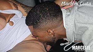 colega de trabalho me deu carona e fez eu pagar dando a buceta