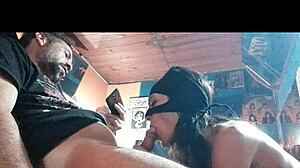 Argentinian Latina Gives Amateur Blowjob