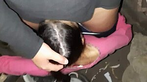 On our first day of dating i hotly fuck her mouth in an abandoned house - lesbian illusion girls