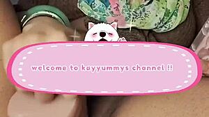 Kayyummys first solo play with toys