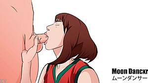 Uraraka Sucking His Cock in POV ASMR