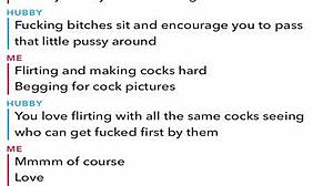 Sexting Husband While Cuckolding on Snapchat