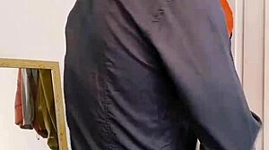 english bull strips down, showing off ripped body!