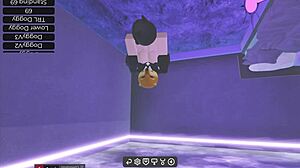 The king doggy god pounds the bunny girl neko goth mommy's pussy fiercely