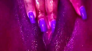 Ebony Babe Masturbating Her Pussy to Orgasm!