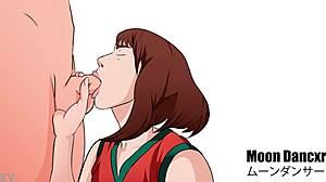 Uraraka Sucking His Cock in POV ASMR