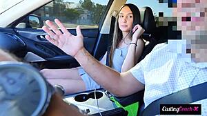 Rookie Doll Bends Over For Facial Cumshot