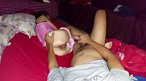 Brazilian Wife Loves Sideways Fucking with Anal and Tight Pussy