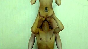 Hey, I took a slave on probation day 4 for some intense licking!