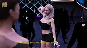 Jennifer's intense game session unfolds inside