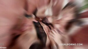 Sofia Star takes balls deep anal and DAP, gaping to swallow 😍