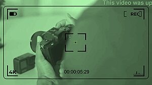 Behind scenes monster cock anal action