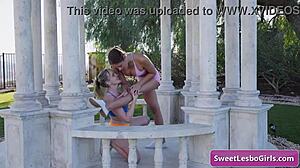 Gizelle Blanco Charlie Forde Seduce After Intense Outdoor Workout