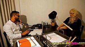 Blonde Latina Nurse Rides Cowgirl In Hot Fucking Session!