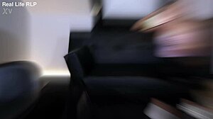 Stacy rims and deepthroats on Christmas!