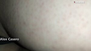 Girlfriend Gives Close-Up Blowjob To Friend