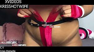 Brazilian Wife Gifts Christmas Fuck with Big Tits Ass Boobs