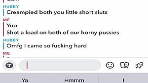 Sexting Husband While Cuckolding on Snapchat