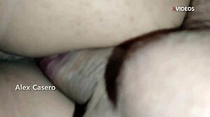 Girlfriend Gives Close-Up Blowjob To Friend