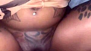 Massage Turns Into Intense Fucking With Big Black Cock