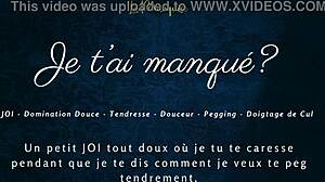 french joi pegging with jerk off instructions