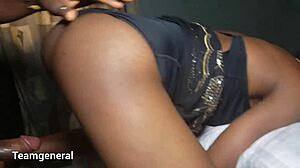 Pretty Curvy Amateur Takes The Meat With Spanking And Submissive Ass Play