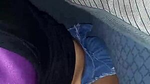 Neighbor requests public car blowjob