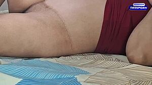 Married Milf Blows Cuckold Bareback Almost Caught By Son.