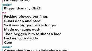 Sexting Husband While Cuckolding on Snapchat