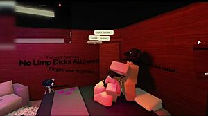 Roblox studio sex with friend, rough and intense
