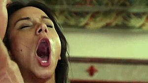 Busty MILF With Big Tits Gets Deepthroat And Cum In Mouth