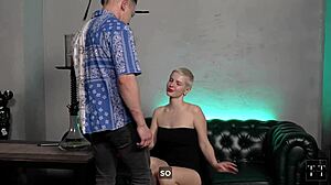 for a sloppy deepthroat like this, you might fuck the pretty blonde maker